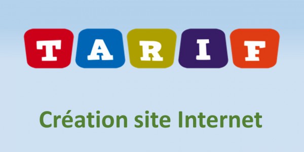 Tarifs Création Site internet