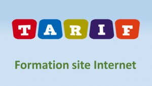 Tarifs Formation site internet